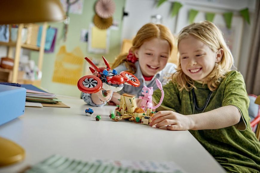 Конструктор LEGO&reg; Pok&eacute;mon&trade; SMART Play&trade;: Пошук міфічного Мью за допомогою дрона 72161 72161