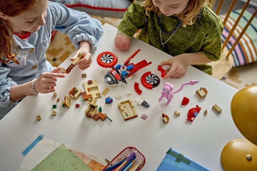 Конструктор LEGO&reg; Pok&eacute;mon&trade; SMART Play&trade;: Пошук міфічного Мью за допомогою дрона 72161 72161