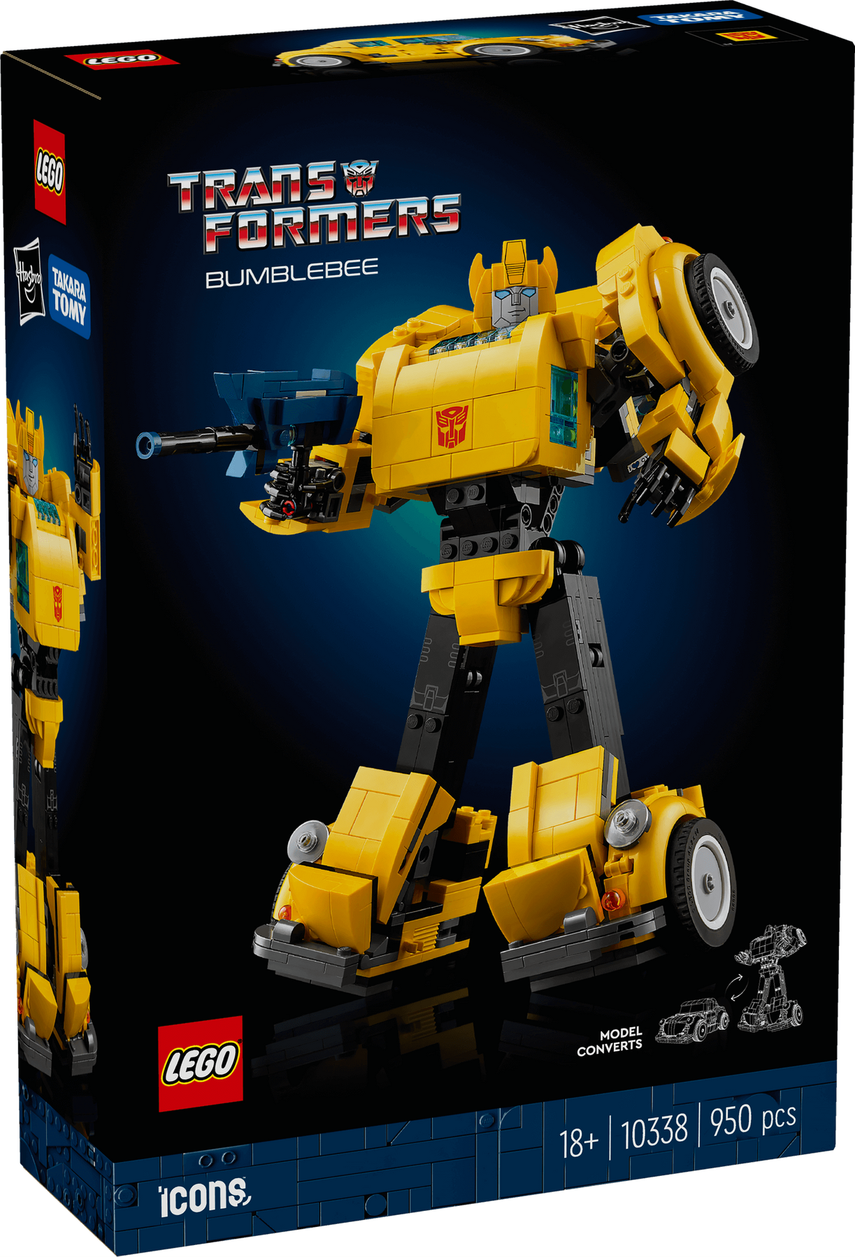 Купити Конструктор LEGO® Icons Трансформери. Бамблбі 10338 в