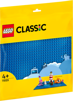 Конструктор LEGO® Classic Базовая пластина синего цвета 11025 11025