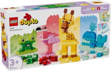 Конструктор LEGO&reg; DUPLO&reg; Гра з побудови тварин 10472 10472
