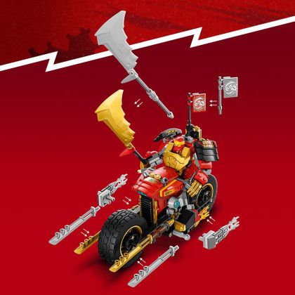 Конструктор LEGO® Ninjago Робот-вершник Кая EVO 312 деталей (71783) 71783