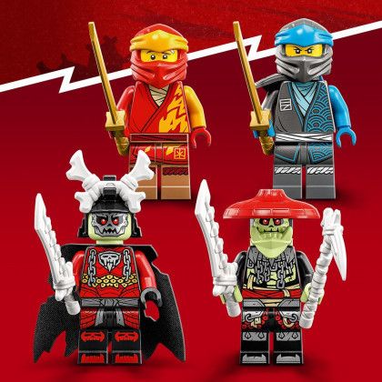 Конструктор LEGO® Ninjago Робот-вершник Кая EVO 312 деталей (71783) 71783