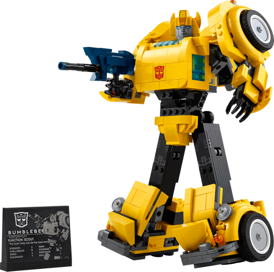 Купити Конструктор LEGO® Icons Трансформери. Бамблбі 10338 в