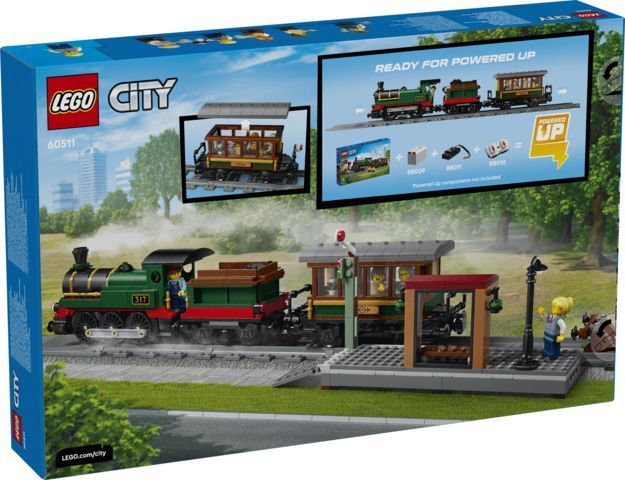 Конструктор LEGO&reg; City Старовинний паровоз 60511 60511