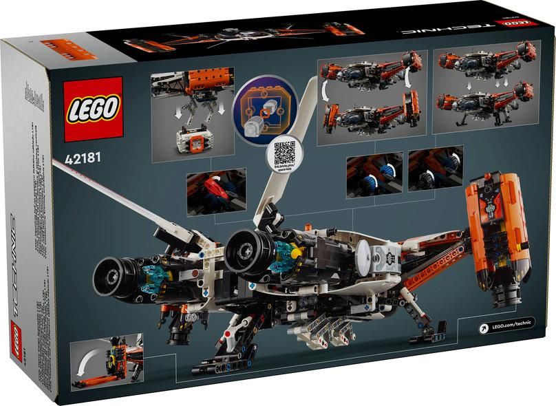 Конструктор LEGO® Technic Вантажний космічний корабель VTOL LT81 42181 42181