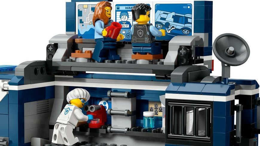 Конструктор LEGO&reg; City Пересувна поліцейська криміналістична лабораторія 60418 60418