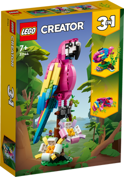 Конструктор LEGO Creator Екзотичний рожевий папуга 31144 31144