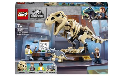 Конструктор LEGO Jurassic World Виставковий скелет тиранозавра 76940 76940