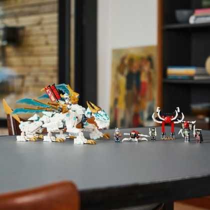 Купить официальный LEGO Ninjago Существо Ледяной Дракон Зейна