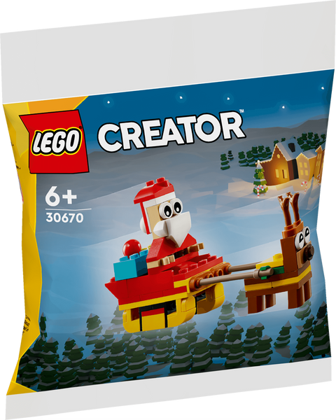 Конструктор LEGO Creator Поїздка на санчатах Санти 30670 30670