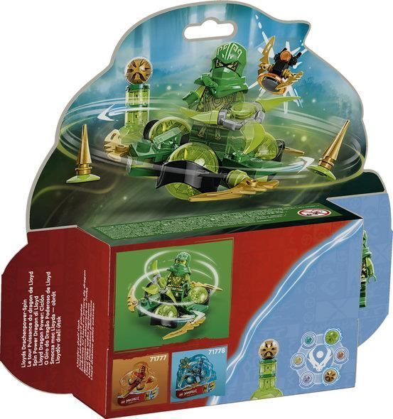 Конструктор LEGO NINJAGO&reg; Суперсила дракона Ллойда обертання спін-джитсу 71779 71779