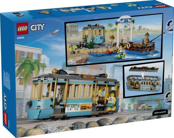 Конструктор LEGO&reg; City Класичний трамвай до пляжу 60506 60506