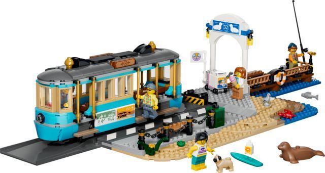 Конструктор LEGO&reg; City Класичний трамвай до пляжу 60506 60506