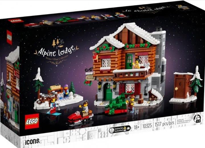 Конструктор LEGO Icons Альпийская хижина 10325 10325