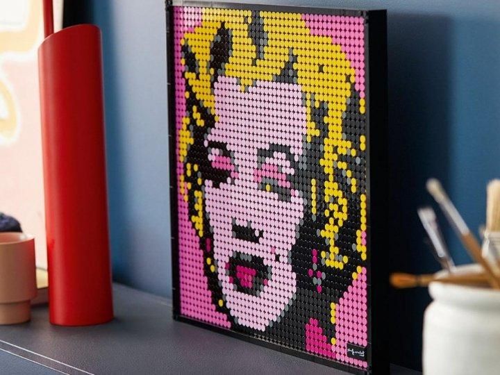 Конструктор LEGO Art Мэрилин Монро Энди Уоргола 3341 деталь 31197 31197