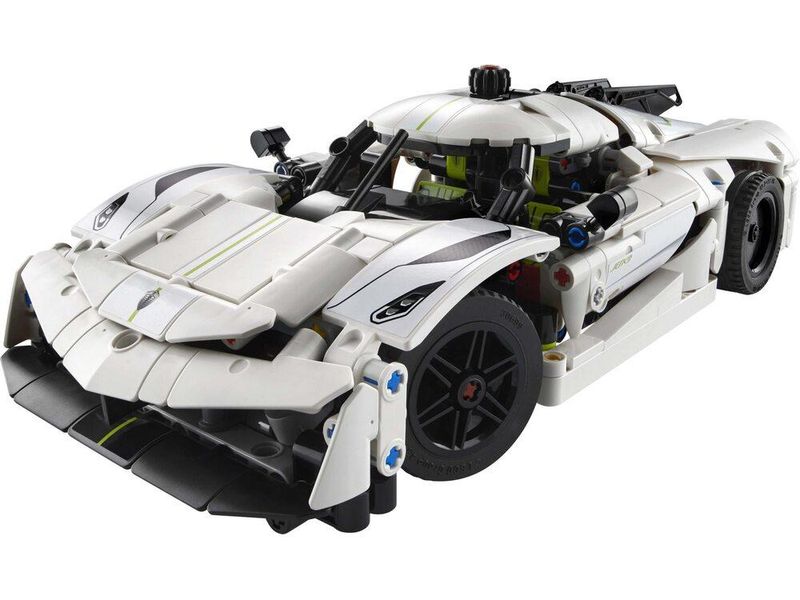 Конструктор LEGO Technic Koenigsegg Jesko Absolut — Білий гіперкар 42184 42184