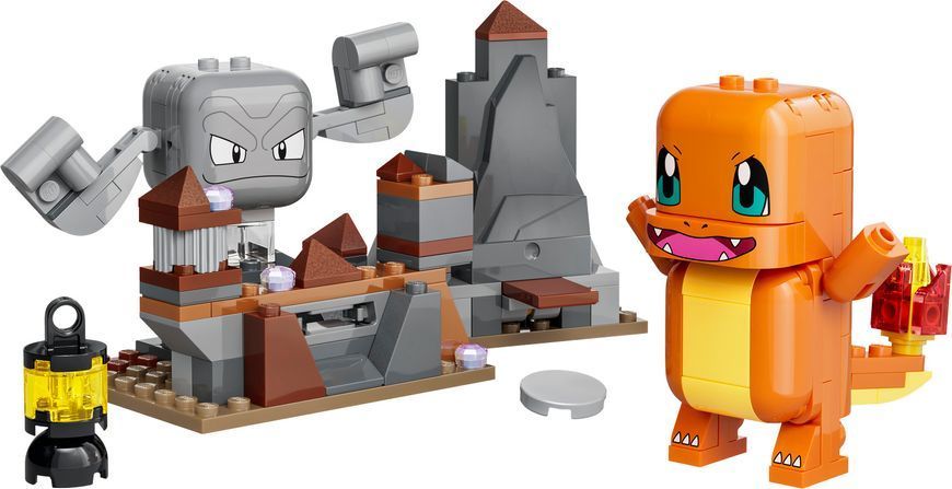 Конструктор LEGO&reg; Pok&eacute;mon&trade; SMART Play&trade;: Сутичка Чармандера і Джеодуда в печері 72157 72157
