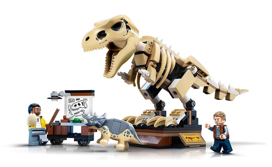 Конструктор LEGO Jurassic World Виставковий скелет тиранозавра 76940 76940