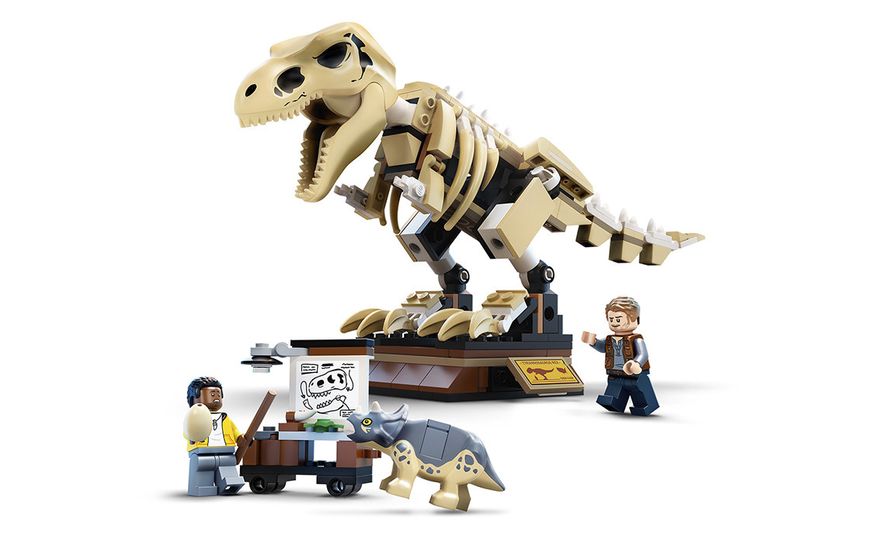 Конструктор LEGO Jurassic World Виставковий скелет тиранозавра 76940 76940