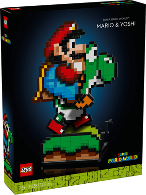 Конструктор LEGO® Super Mario™ Super Mario World™: Маріо і Йоші 71438 71438