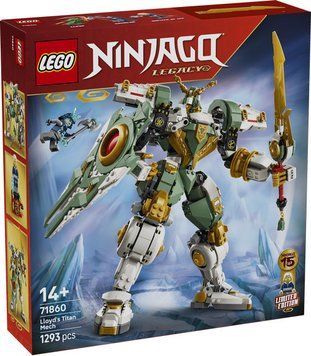Конструктор LEGO&reg; NINJAGO&reg; Робот-титан Ллойда к 15-летию 71860 71860