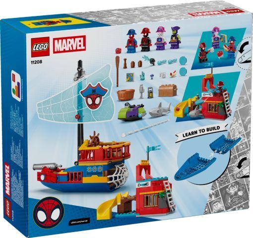 Конструктор LEGO Spidey Пиратский корабль команды Паука 11208 11208