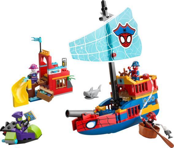 Конструктор LEGO Spidey Пиратский корабль команды Паука 11208 11208