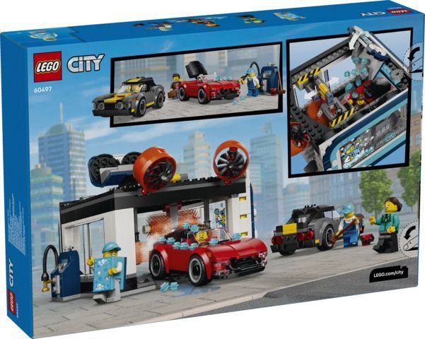 Конструктор LEGO&reg; City Туннельная автомойка 60497 60497