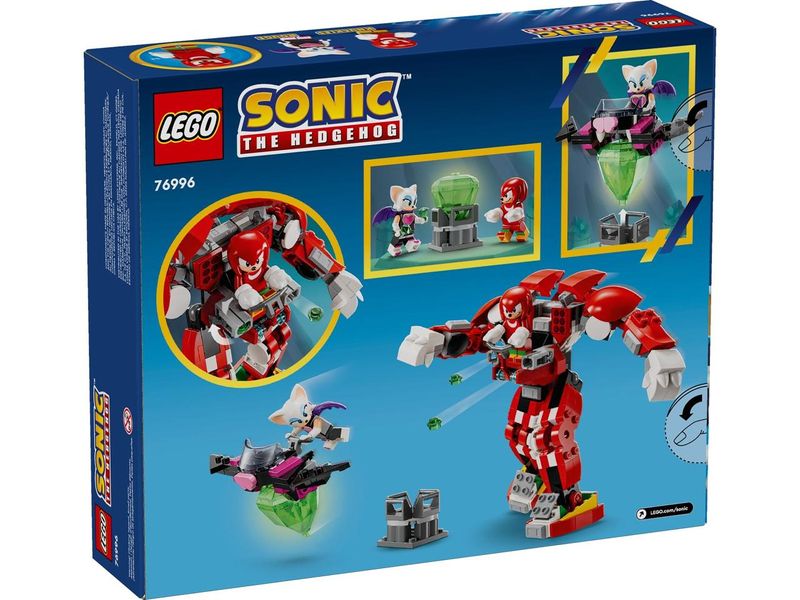 Конструктор LEGO® Sonic the Hedgehog™ Робот-хранитель Knuckles (76996) 76996