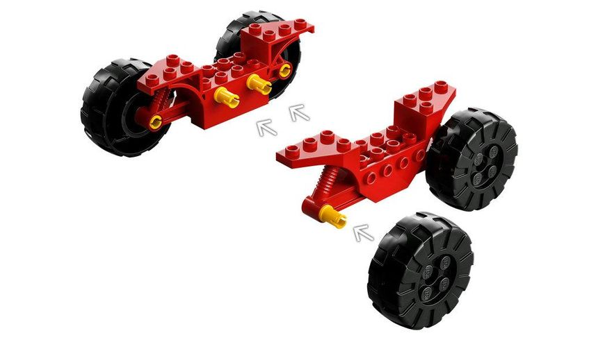 Конструктор LEGO NINJAGO® Автомобільна й байкова битва Кая і Раса 71789 71789