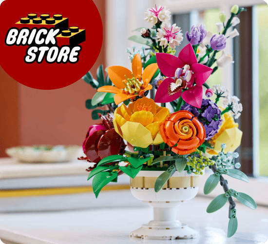  LEGO® Цветы от Brick Store