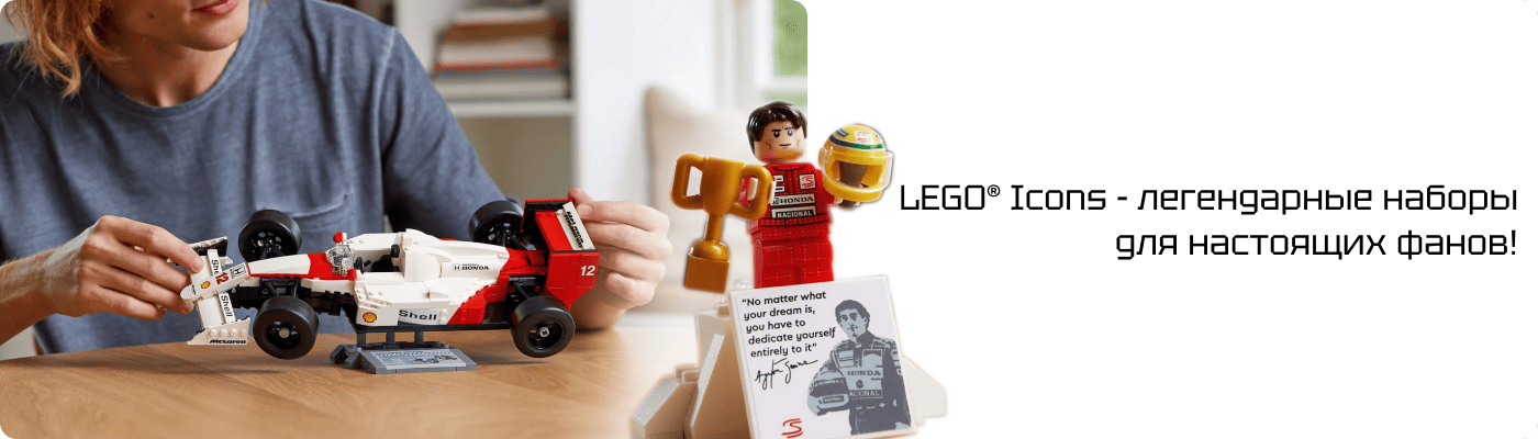 Купить LEGO® Icons для взрослых в интернет-магазине Brick Store